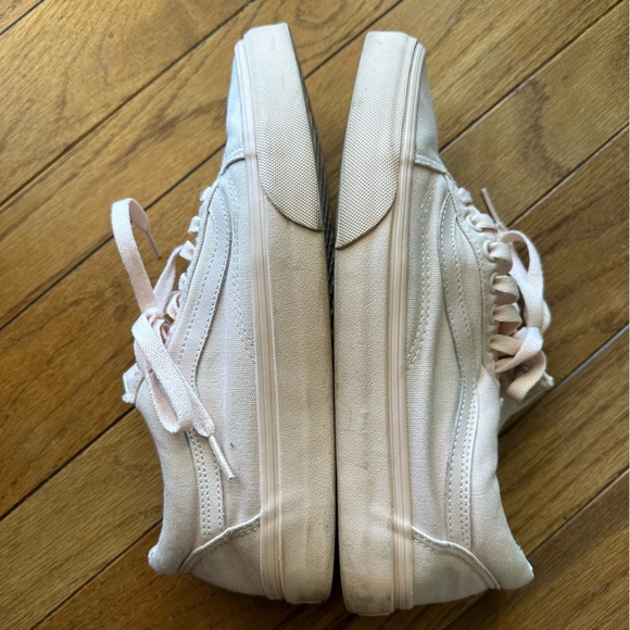 Vans Mono Canvas Old Skool peach blush size US 8.5 Men 10 Woman - Picture 4 of 13